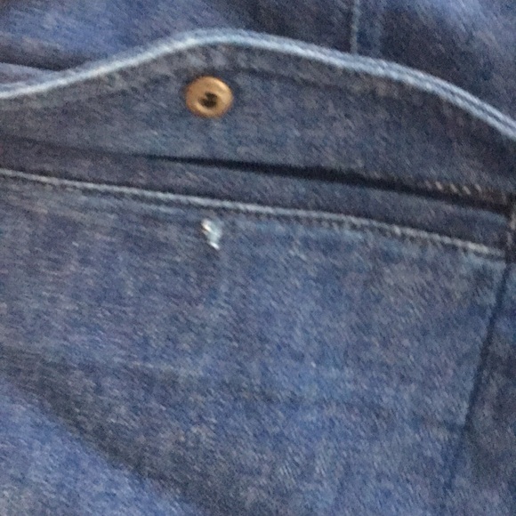 ANTHROPOLOGIE PILCRO HI WAIST SIDE BUCKLE STRAIGHT FLARE JEANS SIZE 32 EUC - Picture 6 of 11